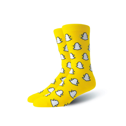 Promotional Dress Socks Snapchat Example